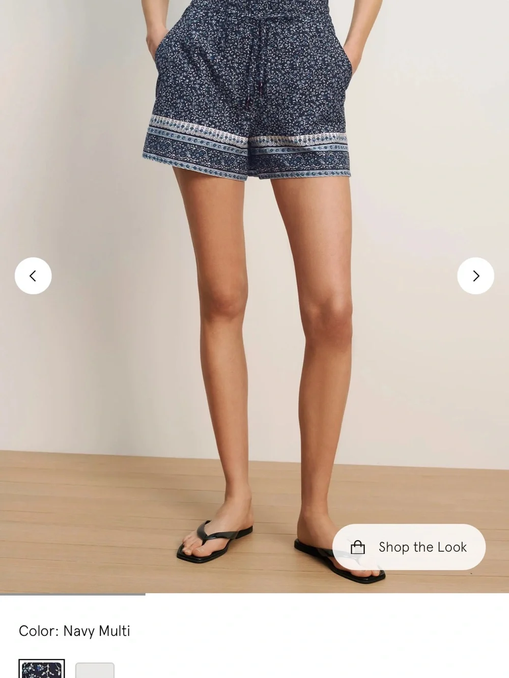 Veronica Beard Vilvaldi Floral Short